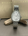 Relógio Bulgari Serpenti Seduttori Prata com Brilho Italiana