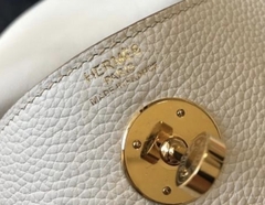 Imagem do Bolsa Hermès Lindy Off White Italiana