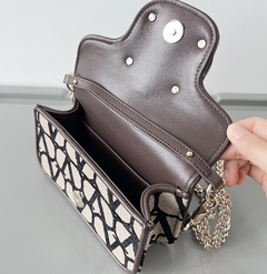 Bolsa VLTN Locò Pequena Monograma Italiana - loja online