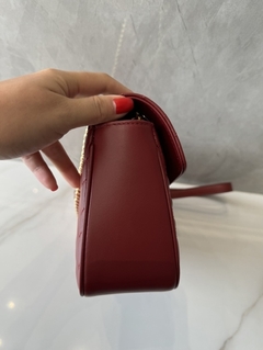 Imagem do Bolsa Gucci Marmont Pequena Bordô Italiana