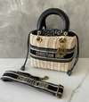 Bolsa Lady Dior Palha (Vime) Natural Italiana