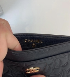 Porta Cartão Chanel Flor Italiana - comprar online