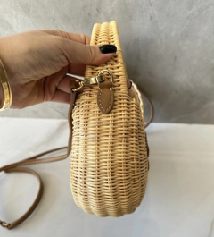 Imagem do Bolsa Miu Miu Wander Em Vime (Palha) Italiana