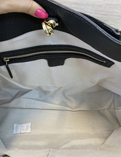 Bolsa Gucci Soho Shoulder Correntes Preta Italiana - Romaly Grifes Bolsas