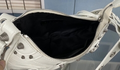 Bolsa Balenciaga Le Cagole XS Branca Italiana - Romaly Grifes Bolsas