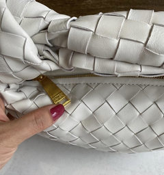 Bolsa Mini Jodie Bottega Veneta Branca Italiana - comprar online