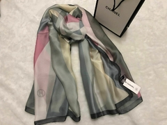 Lenço Chanel Colorido Italiana