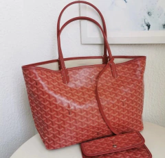 Bolsa Goyard St Louis Vermelha Média Italiana