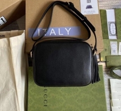 Bolsa Gucci Soho Disco Preta Italiana