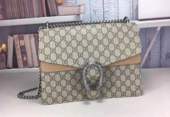 Bolsa Gucci Dionysus Grande Bege Italiana