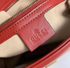 Bolsa Gucci Marmont Pequena Vermelha Italiana na internet