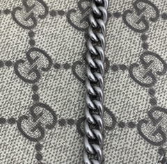 Bolsa Gucci Dionysus Super Mini GG Supreme Bege e Preta Italiana na internet