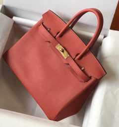 Bolsa Hermes Birkin 25 Vermelha Italiana