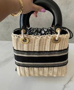 Bolsa Lady Dior Palha (Vime) Natural Italiana - comprar online