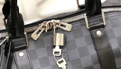 Mala Keepall 50 Bandouliere Damier Graphite Italiana - loja online