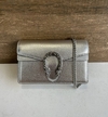 Bolsa Dionysus Super Mini Prateada Italiana