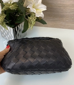 Bolsa Mini Jodie Bottega Veneta Preta Italiana - loja online