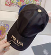 Boné Prada Bordado Duas Cores Italiana