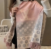 Cachecol Echarpe Cashmere Louis Vuitton Rosa Italiana