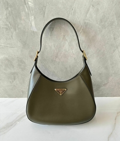 Bolsa Prada de Ombro Cleo Verde Italiana