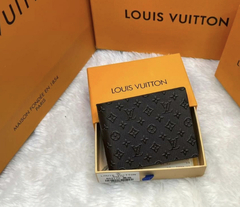 Carteira Louis Vuitton Masculina Marrom Italiana