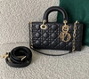 Bolsa Lady D-Joy Preta Italiana
