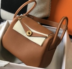 Bolsa Hermès Lindy Caramelo Italiana