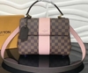 Bolsa Louis Vuitton Bond Street Ebene Com Rosa Italiana