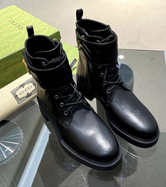 Bota Gucci Double G Preta Italiana na internet