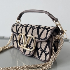 Bolsa VLTN Locò Pequena Monograma Italiana na internet