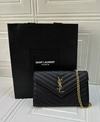 Bolsa YSL Envelope Preto Italiana