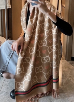 Cachecol Echarpe Cashmere Gucci Italiana