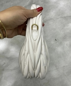 Bolsa Miu Miu Wander Branca Italiana - comprar online