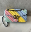 Bolsa Gucci Marmont Colorida Italiana