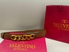 Cintos VLTN Preto, Branco e Caramelo Italiana