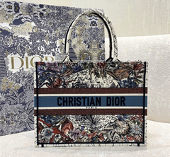 Bolsa Tote Dior Book Constellation Iatte Multicolorido Italiana