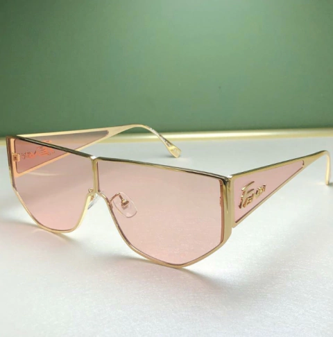 Óculos de Sol Fen.di Disco Rosa Italiana