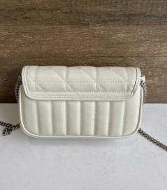Bolsa Gucci Super Mini Off-White Italiana na internet
