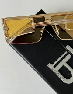 Óculos Balmain Quadrado Amarelo Italiana - comprar online