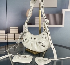 Bolsa Balenciaga Le Cagole XS Branca Italiana - comprar online