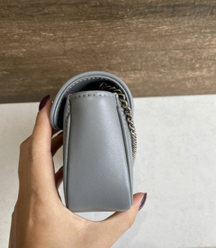 Bolsa Gucci Super Mini Cinza Italiana na internet