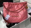 Bolsa Chanel 22 Rosa Média Italiana