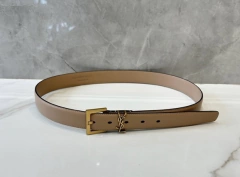 Cinto YSL Bege Italiana
