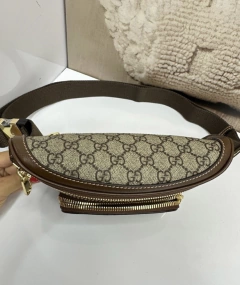 Pochete Gucci GG Supreme Bege Italiana na internet