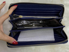 Carteira Gucci Soho Azul Marinho Italiana - comprar online