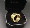 Anel Bulgari Largo Dourado Italiana