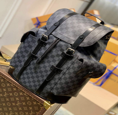 Mochila Louis Vuitton Christopher Damier Graphite Italiana