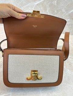 Bolsa Celine Triomphe Classique Bicolor Italiana - comprar online