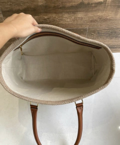 Bolsa Celine Horizontal in Textile Italiana - Romaly Grifes