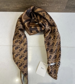 Lenço Dior Marrom Italiana